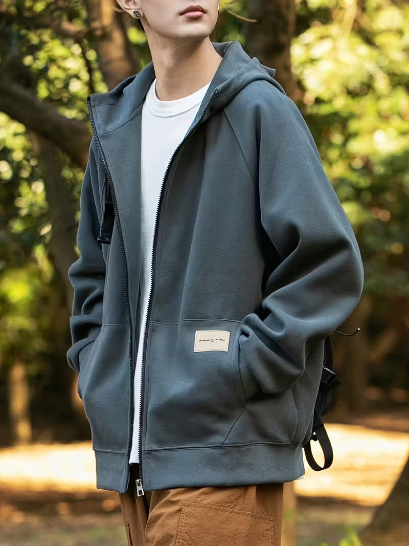 FM- V3 Men’s Hooded Jacket with Full-Length Zipper